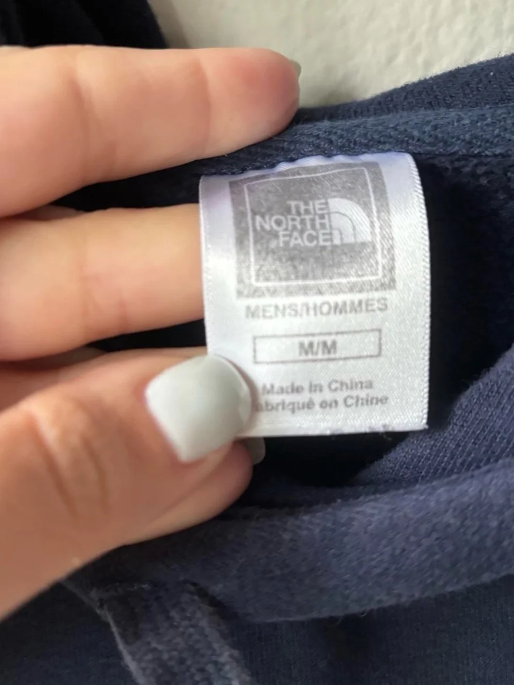 The North Face classic navy